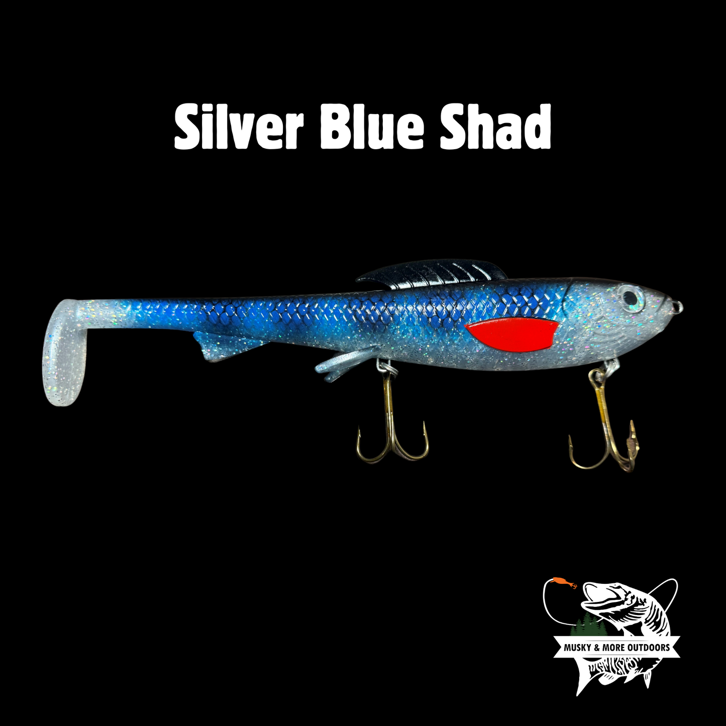 10" Recon in Silver Blue Shad